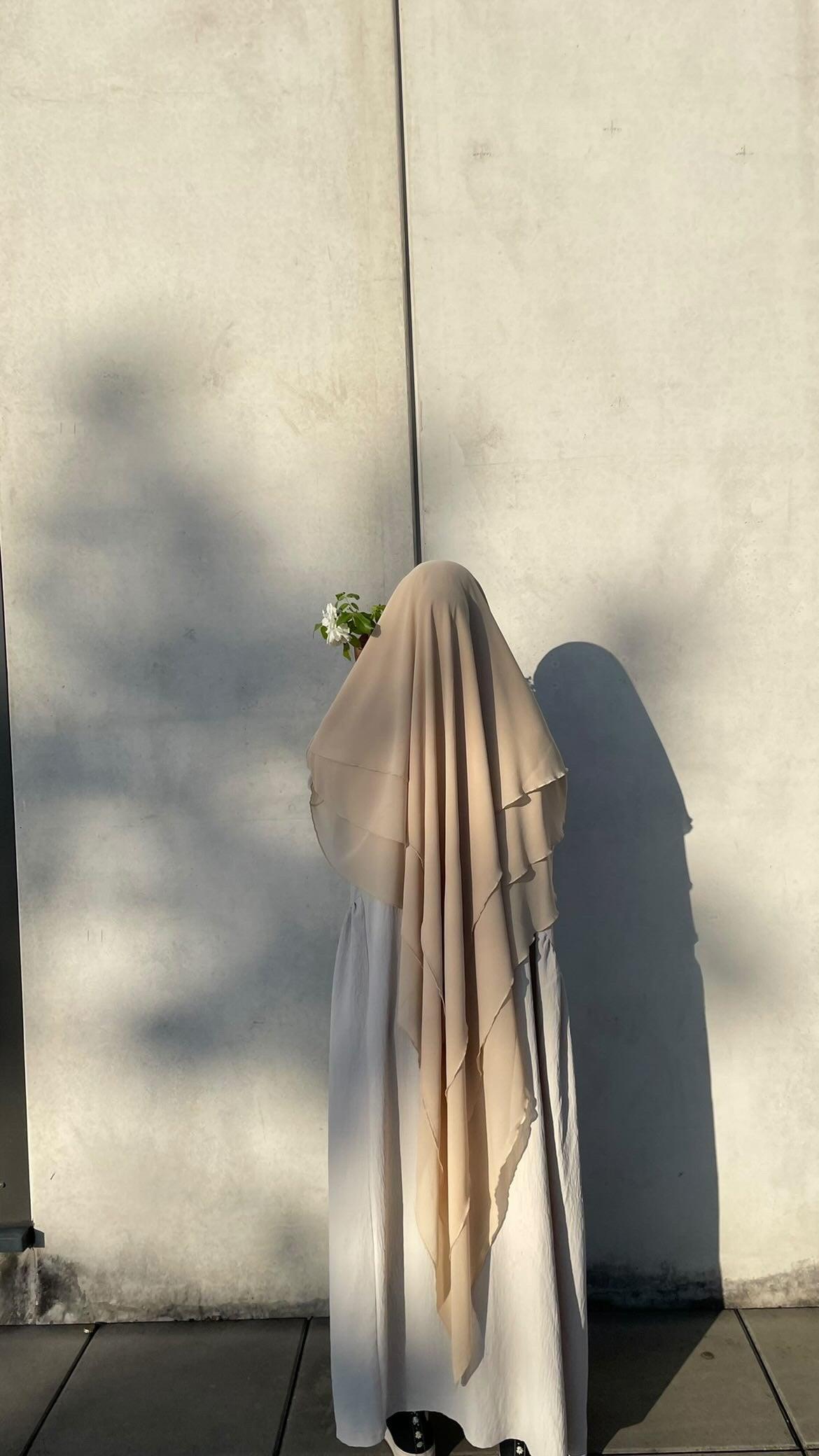 Khimar Sana 3 Voiles Seerah Shop
